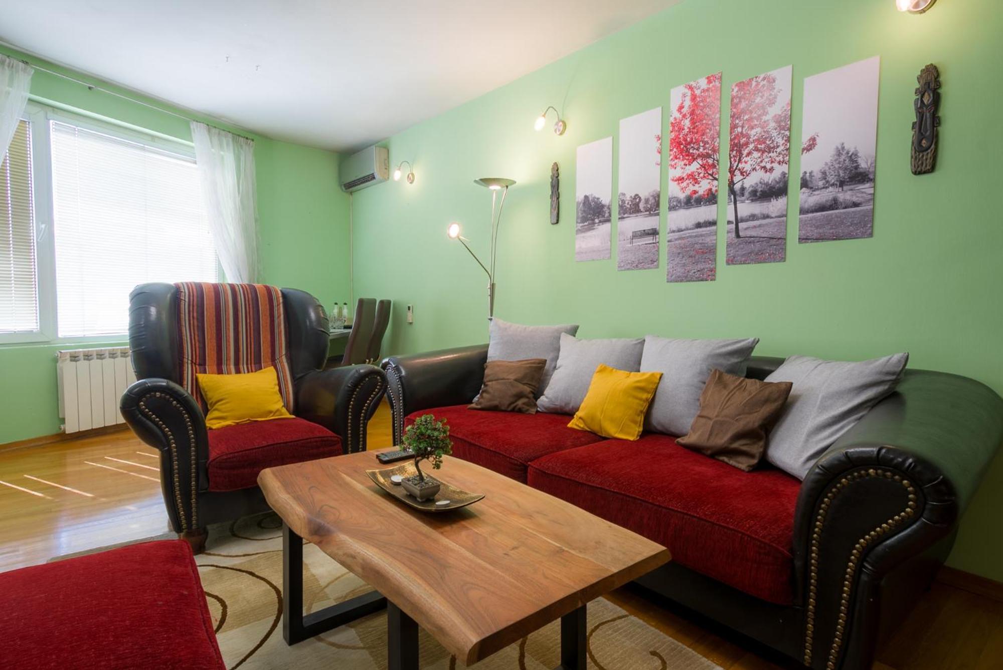 Top Center Spacious Apartment With Ac And Free Underground Parking Sofia Zewnętrze zdjęcie